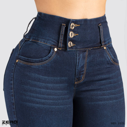 Jeans Skinny Tiro Alto 3511