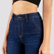 Cargar imagen en el visor de la galería, Jeans Skinny Tiro Alto S7433