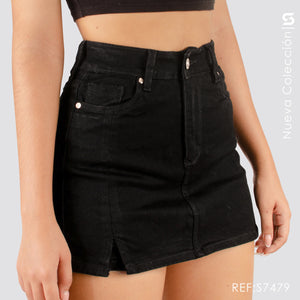 Falda Short Tiro Alto S7479