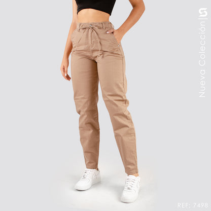 Pantalón Mom Jeans Tiro Alto S7498