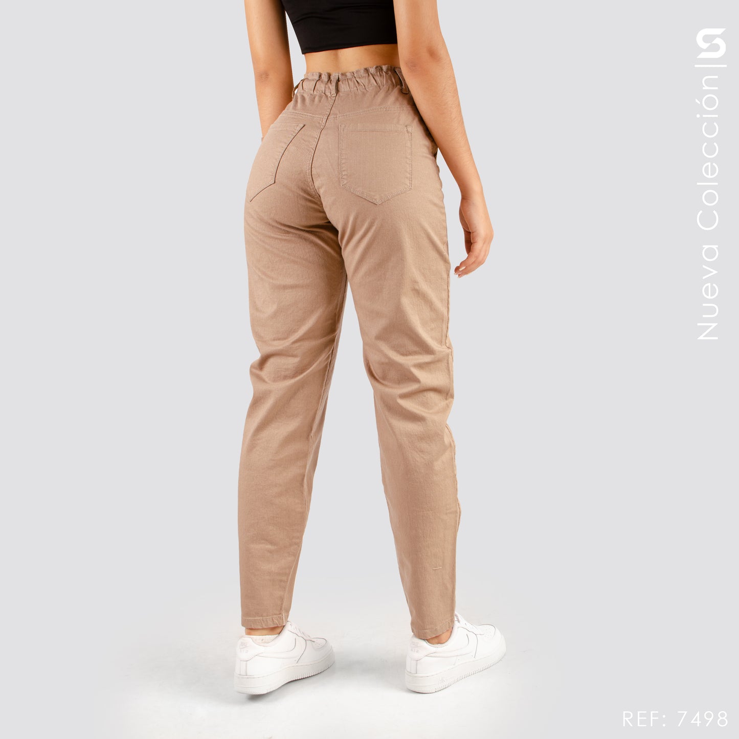 Pantalón Mom Jeans Tiro Alto S7498