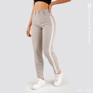 Pantalón Mom Fit Tiro Alto S7502