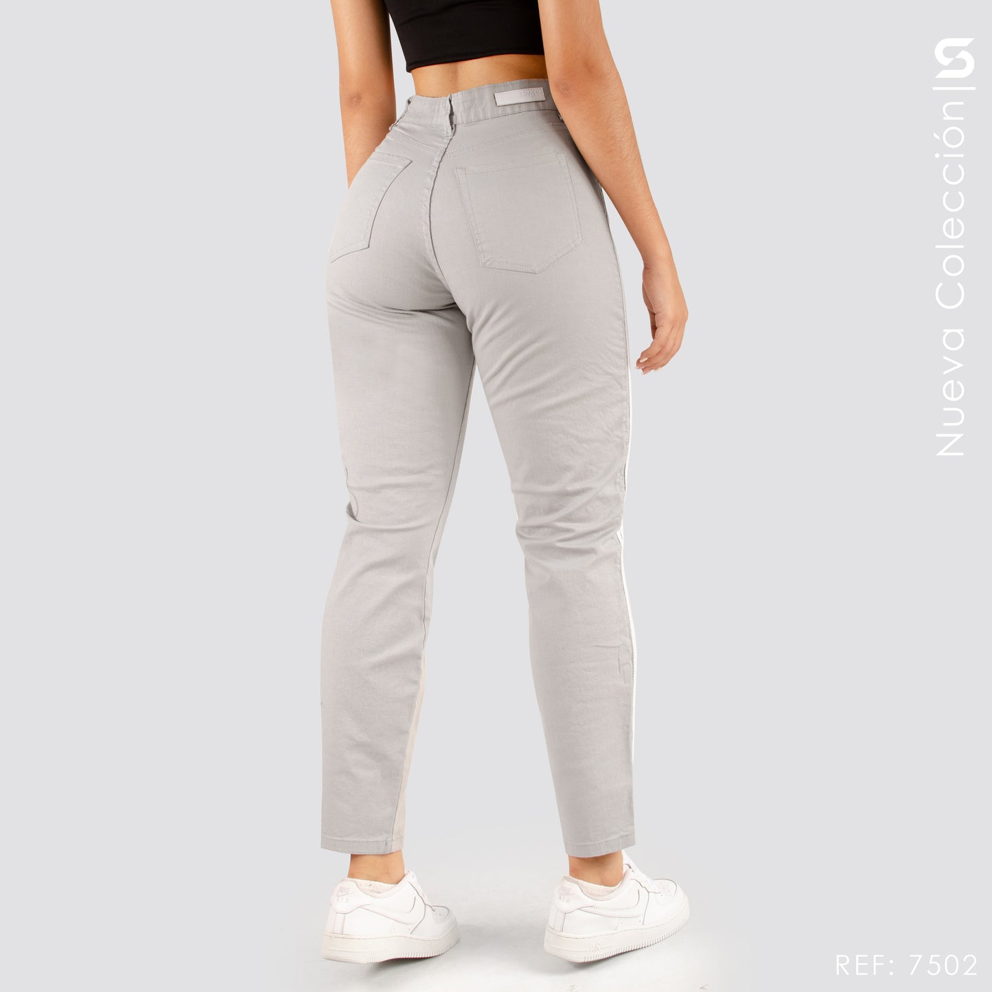 Pantalón Mom Jeans Tiro Alto S7502