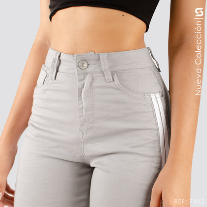 Pantalón Mom Jeans Tiro Alto S7502