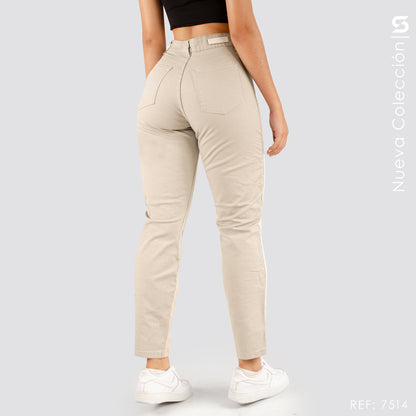 Pantalón Mom Jeans Tiro Alto S7514