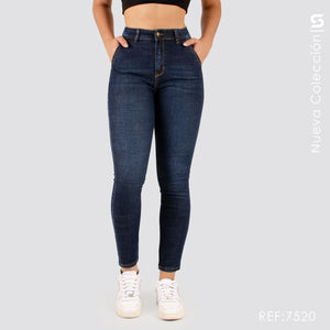 Jeans Skinny Tiro Alto S7520