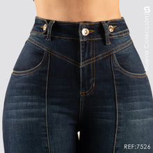 Cargar imagen en el visor de la galería, Jeans Skinny Tiro Alto S7526