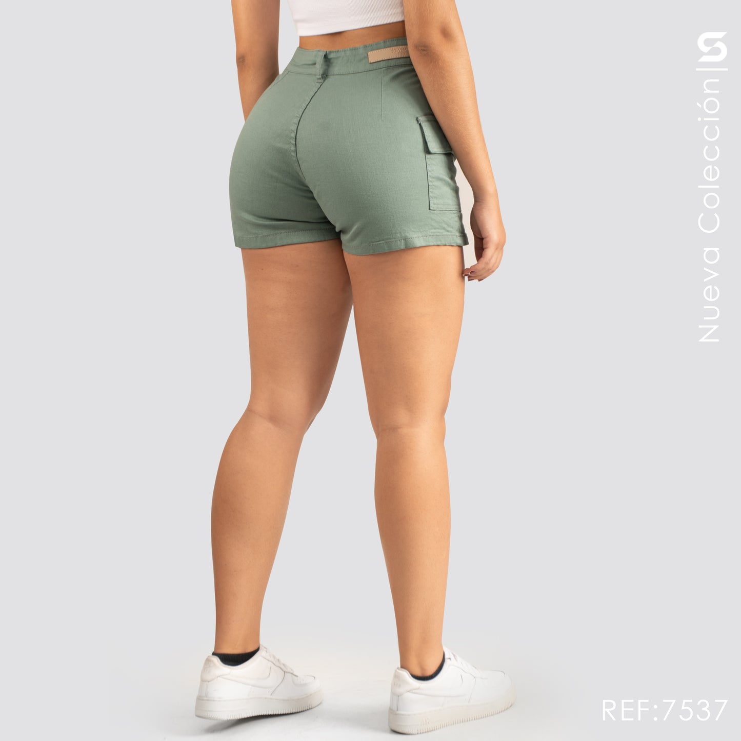 Falda Short Tiro Alto S7537