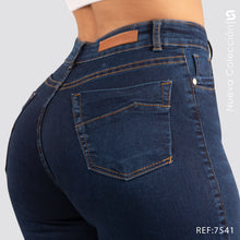 Cargar imagen en el visor de la galería, Jeans Skinny Tiro Alto S7541