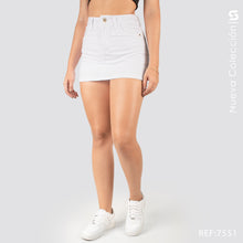 Cargar imagen en el visor de la galería, Falda Short Tiro Alto S7551