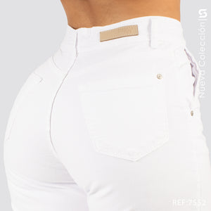 Jeans Mom Fit Tiro Alto S7552