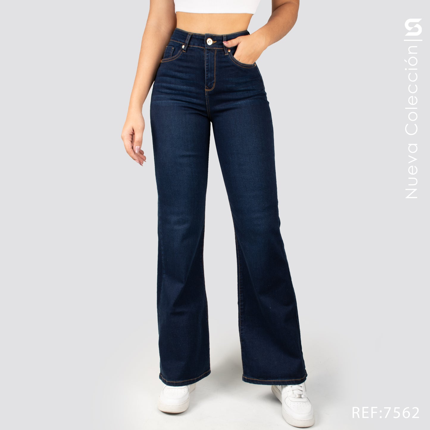 Mom Flare Tiro Alto S7562