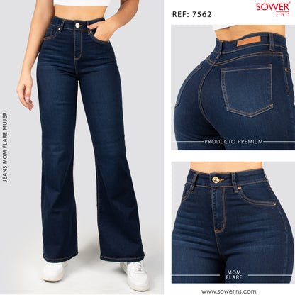 Mom Flare Tiro Alto S7562
