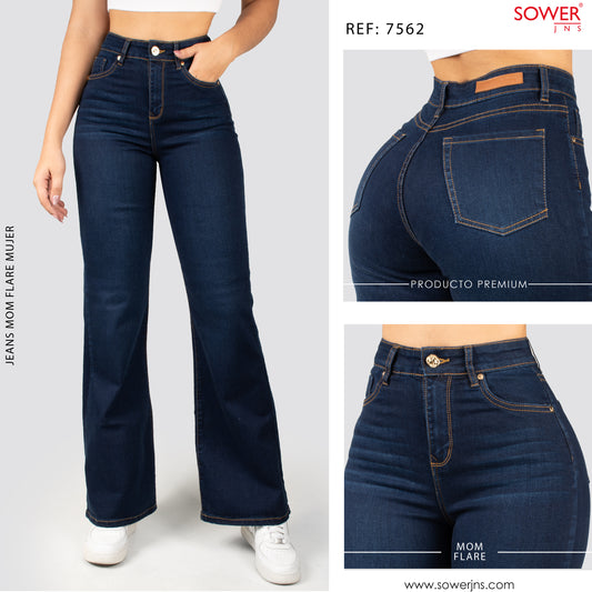 Mom Flare Tiro Alto S7562