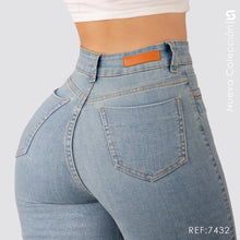 Cargar imagen en el visor de la galería, Jeans Skinny Tiro Alto Premium S7432